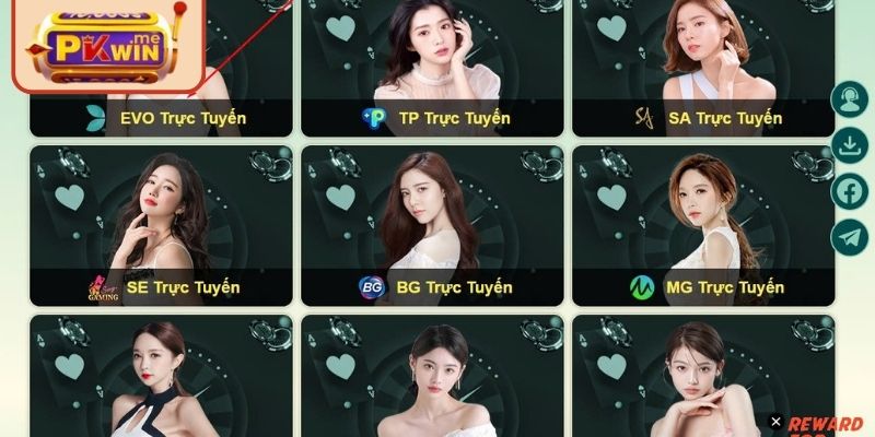 Tìm hiểu sơ lược về sảnh EVO PKWIN